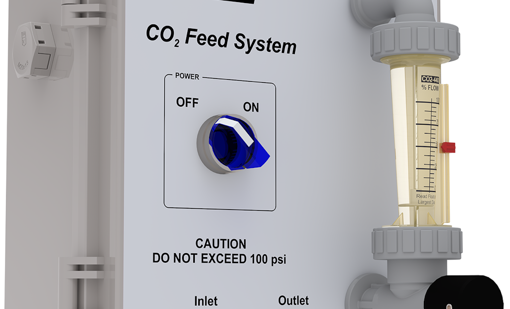 Blue-White’s New CO2 Feed System