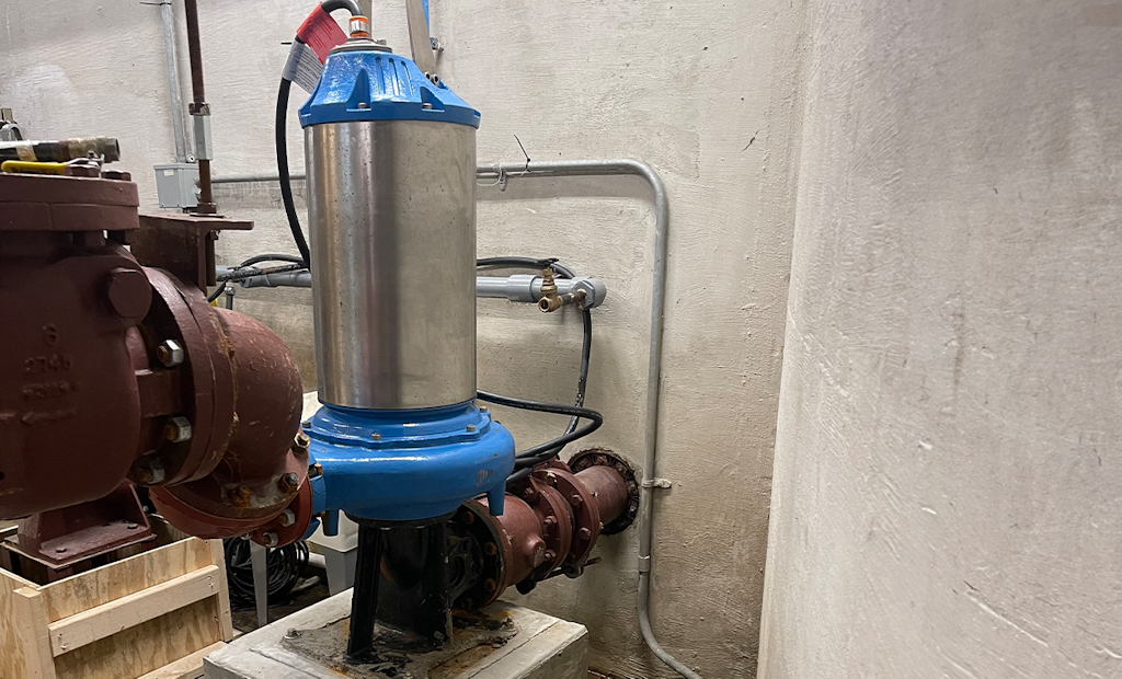 City of Bluefield Installs envie3 Nonclog Pump