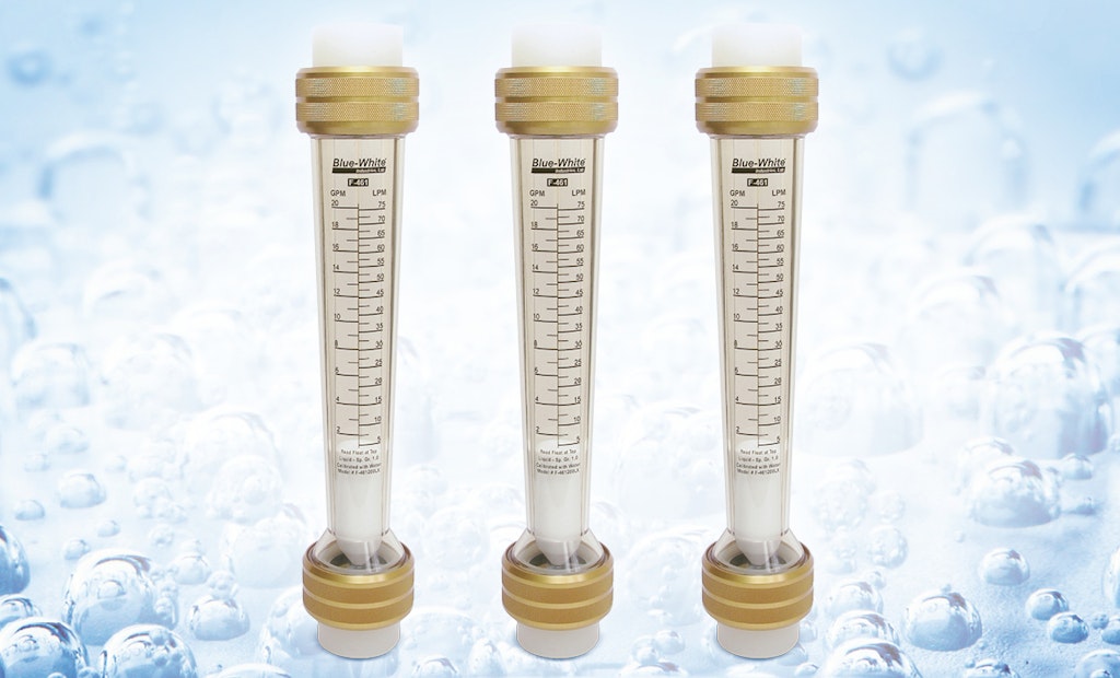 The F-461 Variable Area Flowmeter Has No Metals in the Fluid