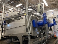 Screw Press Increases Containment at Vermont WWTP