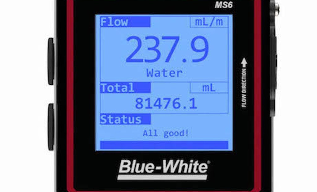 Sonic-Pro MS6 Ultrasonic Chemical Feed Flowmeter