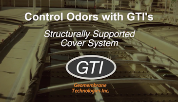 Control Odors With GTI's Structurally Supported Cover System