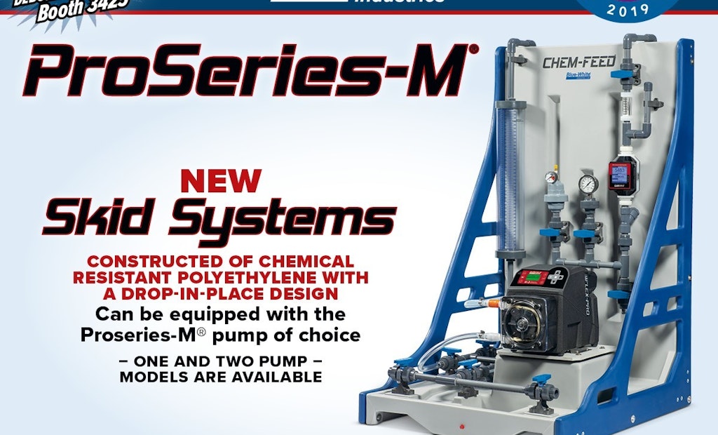 CHEM-FEED Drop-In-Place Skid System