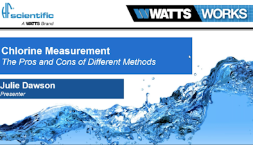 Webinar: Chlorine Measurement: The Pros and Cons of Different Methods