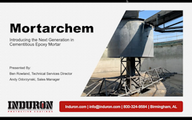 Induron Introduces Mortarchem: The Next Generation of Cementitious Epoxy Mortar