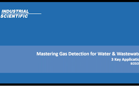 Webinar: Mastering Gas Detection for Water & Wastewater: 3 Key Applications