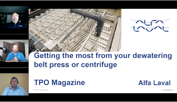 Optimizing Your Dewatering Belt Press or Centrifuge to Reduce Operating and Maintenance Costs