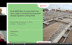 How BNR Was Incorporated Into Two Large Conventional Activated Sludge Systems Using IFAS