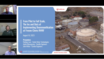 Webinar: From Pilot to Full Scale, the Ins and Outs of Implementing Deammonification at the Fresno-Clovis RWRF
