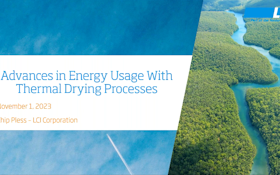 Webinar: Advances in Energy Usage With Thermal Drying Processes