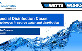 Webinar: Special Disinfection Cases: Challenges in Source Water and the Distribution System