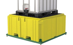SpillSafe IBC Tote Scale Monitors Chemicals, Offers Spill Containment
