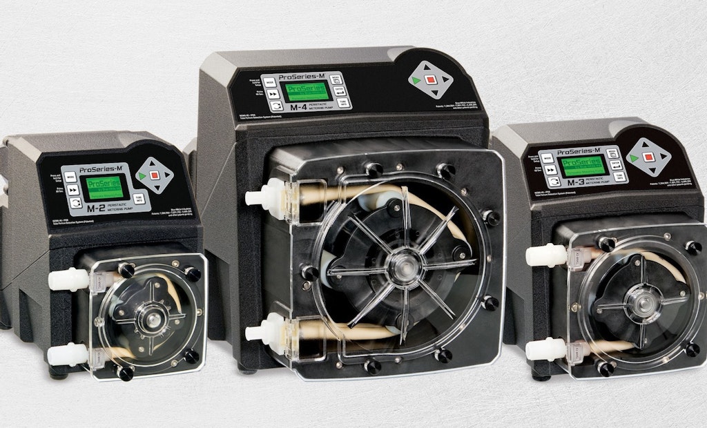 Metering Pumps Suited for Wide Range of Chemicals