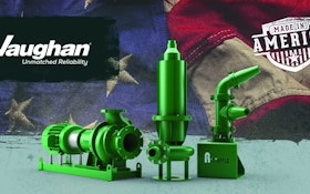 Vaughan Co. Ensures Fast Lead Times for Reliable Pumps
