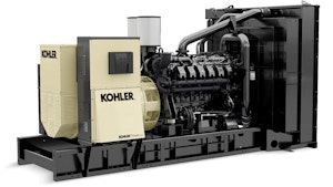 Kohler introduces large diesel industrial generator line