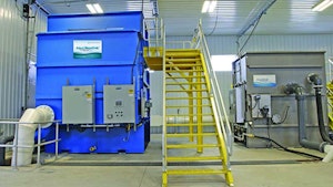 Filtration Systems - Open-top roll-off dewatering unit