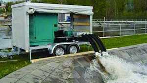 Dewatering/Bypass Pumps - Boerger Mobile Rotary Lobe Pump