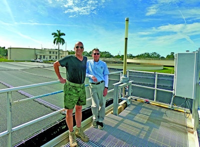 An Innovative Cover Helps Save on Disinfectant in the Heat of the Sunshine State