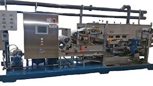 Belt Filter/Rotary Press - Bright Technologies 0.6-meter skid-mounted belt filter press