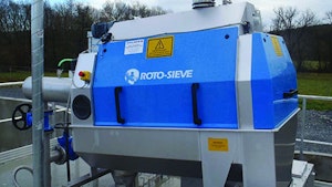 Screening Systems - CleanTek Water Solutions Roto-Sieve