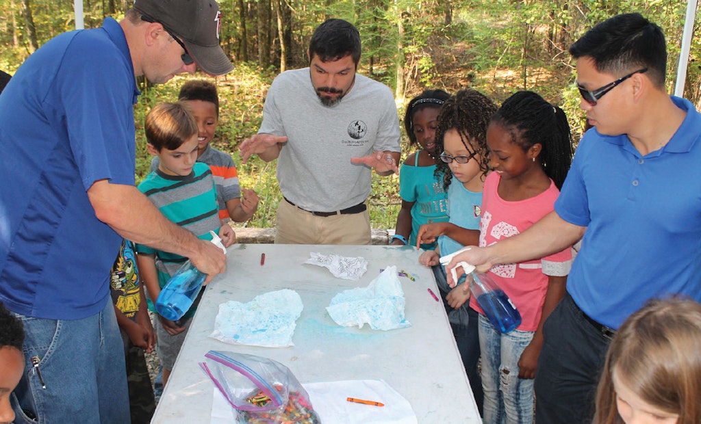 Henry County Kids Go Outdoors to Learn About Watersheds, Water Quality and Water Conservation