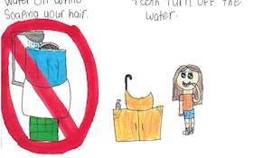 A Florida Town Sponsors a Drop Savers Water Conservation Poster Contest for Kids