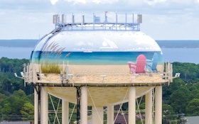 Creative Paintings Turn Water Towers Into Landmarks in a Florida Beachfront City