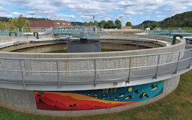 Colorful Circular Clarifiers Carry a Vital Message to a Community