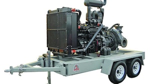 Dewatering/Bypass Pumps - Dragon Products mobile water-transfer pump