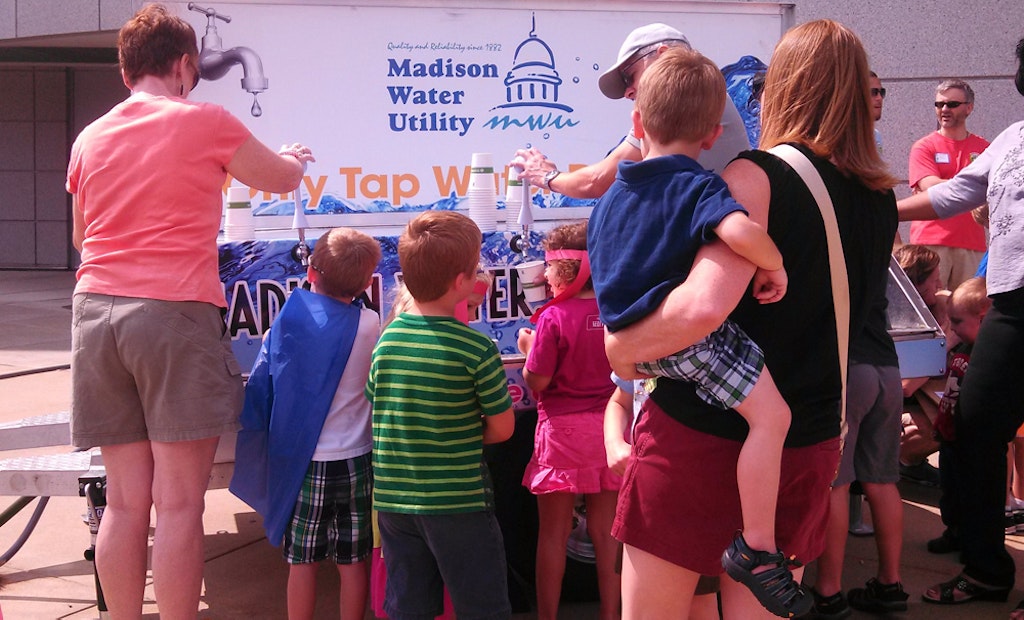 Madison Water Utility Takes Product on the Road With Water Wagon