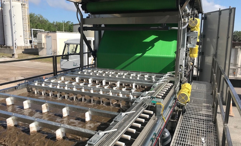 Florida Water Authority Chooses BDP Trailer-Mounted Belt Press