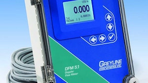 Flow Monitoring - Greyline Instruments DFM 5.1 Doppler Flow Meter