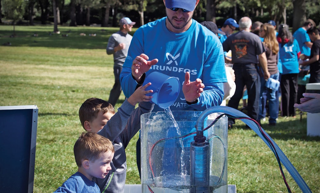 Water & Wastewater Industry News: Grundfos Holds Walk for Water Event