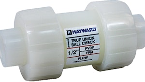 Hayward Flow Control PVDF ball check valves