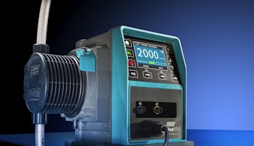 A Peristaltic Metering Pump Helps Cut Chemical Costs In Water And Wastewater Applications