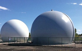 Biogas - JDV Equipment Corporation Double Membrane Biogas Holder