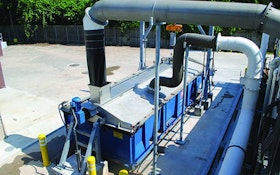 Biosolids Handling/Hauling/ Disposal/Application - Dumpster cover system