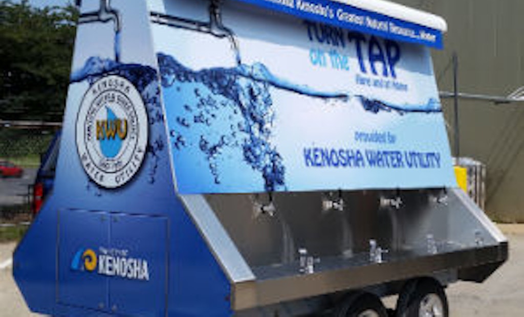 Better Than Bottled? Kenosha Shows Off Water With Traveling Tap