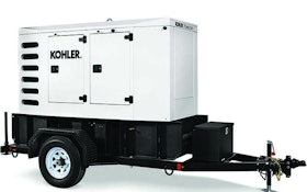 KOHLER diesel-powered mobile generator