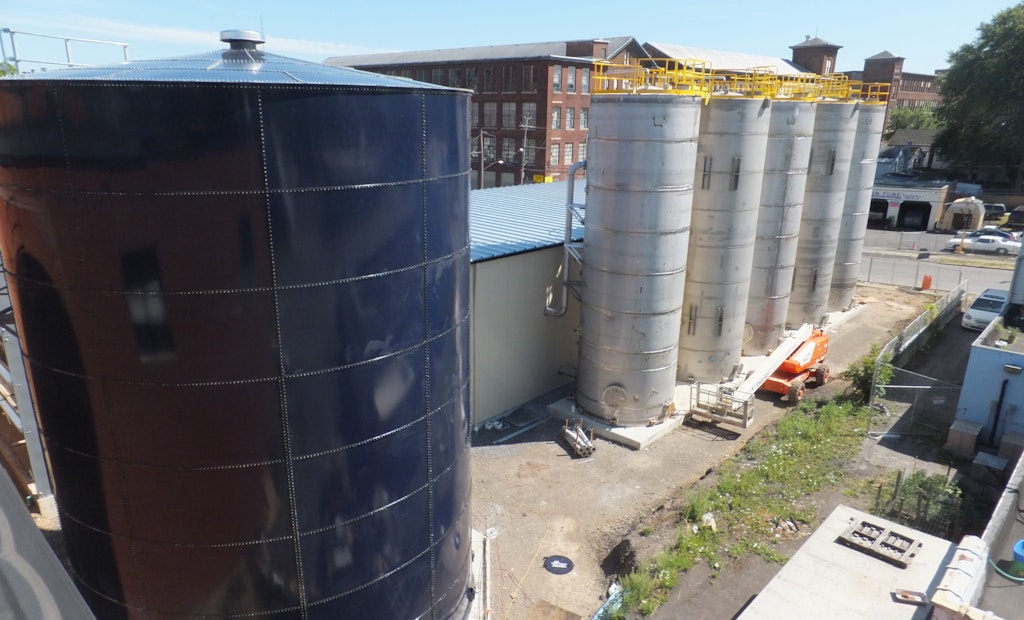 Brewery's anaerobic digester system reduces loading to municipal wastewater treatment plant