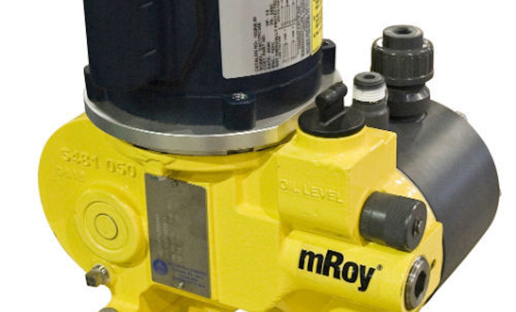 mROY Series Metering Pumps Set the Standard