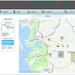 PcVue SCADA software with GEO map control