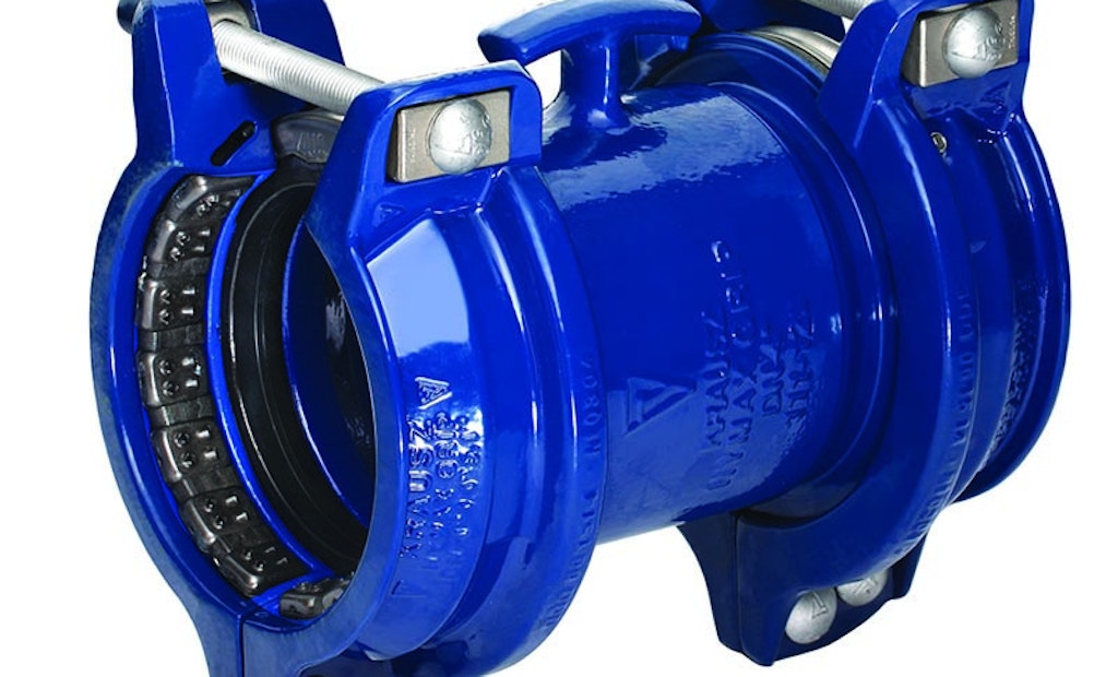 Coupling And Flange Adapter Allow Pipe Movement While Maintaining Seal