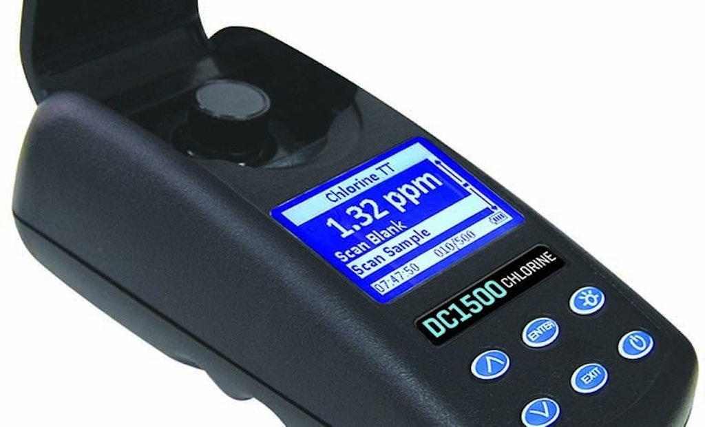 LaMotte Chlorine Colorimeter Meets IP67 Waterproof Standard