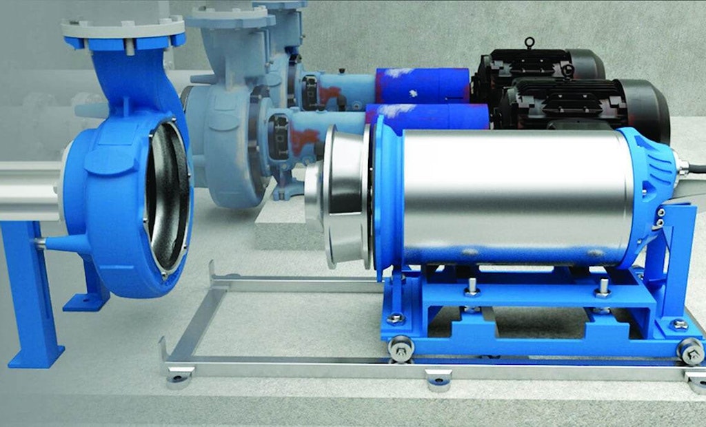 Product Spotlight - Wastewater: Air-filled pump motor designed to create premium efficiency
