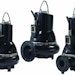 Submersible Pumps Designed For Large Flows and Unscreened Sewage, Including Wipes