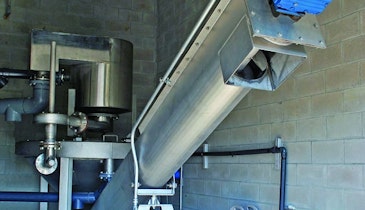Grit Dewatering, Washing System Designed For Smaller Treatment Plants