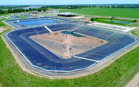 Geomembrane Protects Oklahoma Wastewater Treatment Plant