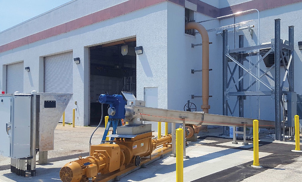 Progressive Cavity Pumping Solves a Florida Wastewater Treatment Plant’s Biosolids Cake Conveyance Problem