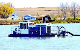 Dredge Helps Improve Water Quality in North Dakota Lake